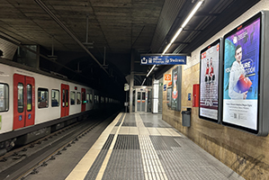 line S1 train Barcelona