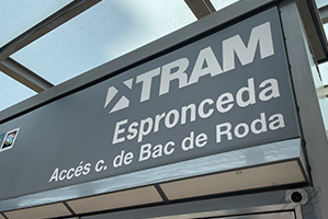 tram Espronceda Barcelona stop