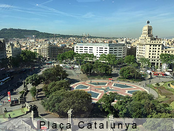 barcelona catalunya square