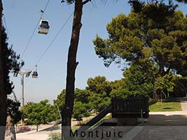 Montjuic park Barcelona
