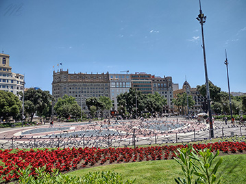 barcelona plaça Catalunya