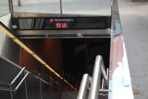 Hostafrancs metro Barcelona
