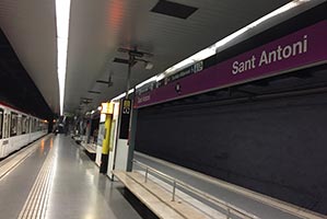 metro Sant Antoni Barcelona