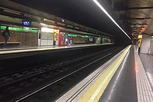metro Vallcarca Barcelone