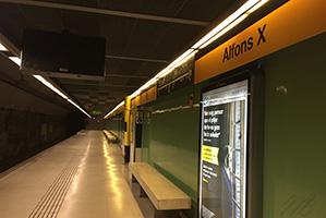 metro Alfons X Barcelona
