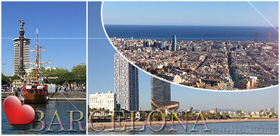 cartes postales virtuelles Barcelone