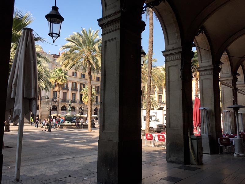 Place Reial Barcelone