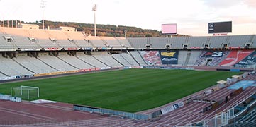 Barcelone stade olympique