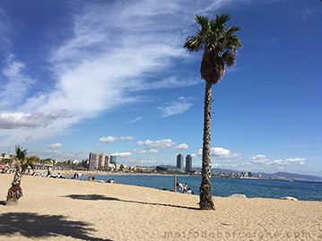 Barcelone plage