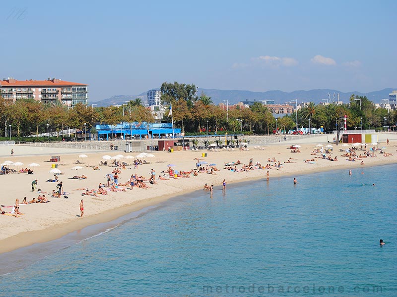 Photo plages Barcelone