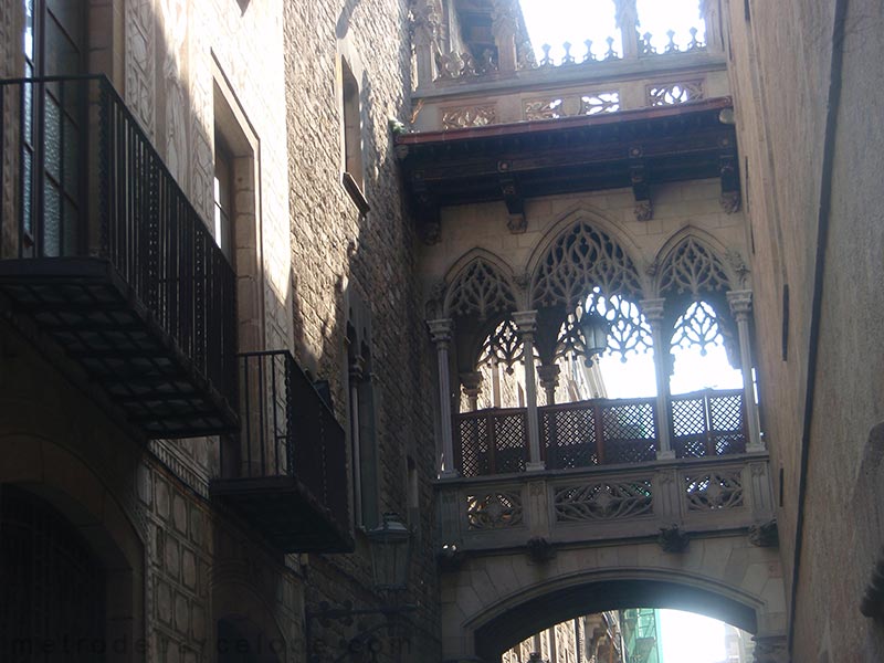 barcelone quartier gothique photos
