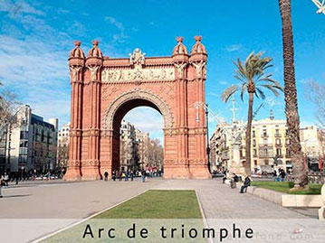 Arc de triomphe Barcelone