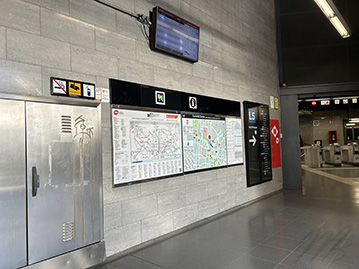 Normas de uso del metro de Barcelona