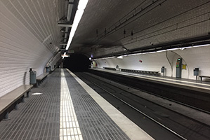 metro El Putxet Barcelone