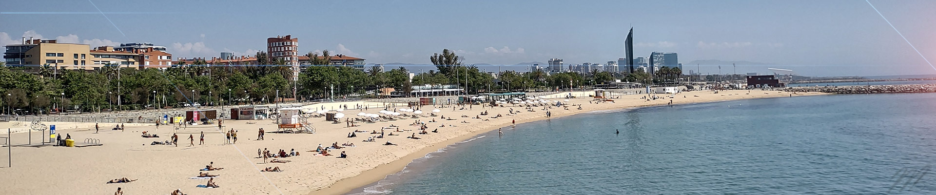 beaches in Barcelona