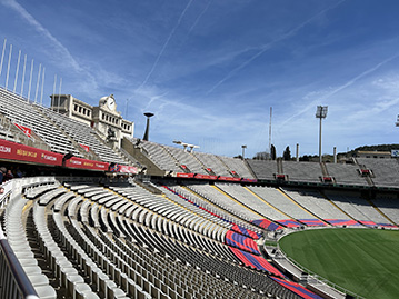 Barcelona Montjuic stadium