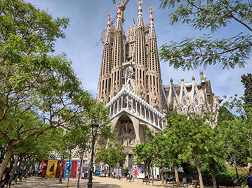 Barcelona Sagrada Familia metro