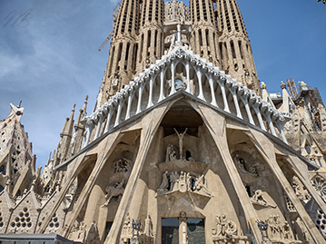Sagrada Familia monument Barcelone
