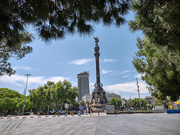 Barcelona Christopher Columbus monument