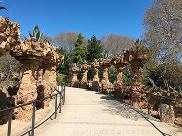 barcelone park guell photos