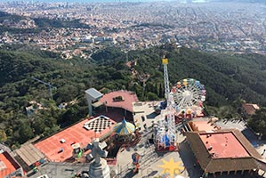 barcelona tibidabo amusement park