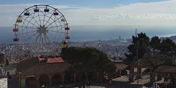 Barcelona amusement park