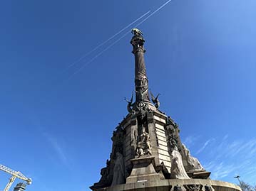 Columbus tower Barcelona picture