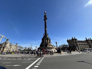 Barcelona Christopher Columbus monument