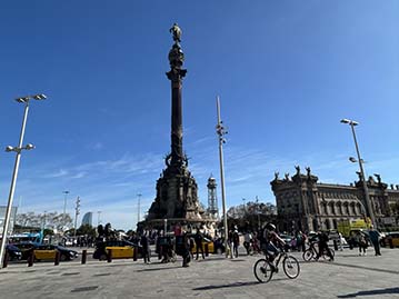 Columbus monument Barcelona