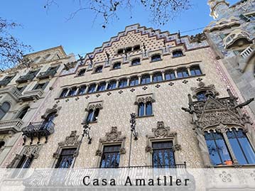 Pictures of Barcelona Casa Amatller