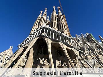 Pictures of Barcelona Sagrada Familia