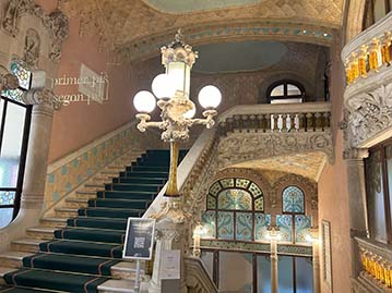 palau de la musica Barcelona picture