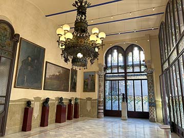 palau de la musica Barcelona virtual tour