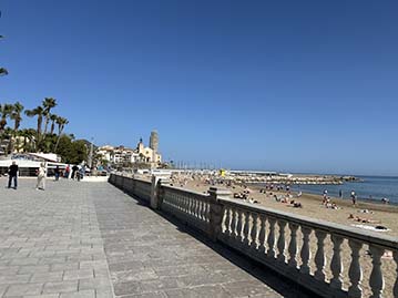 Picture in Sitges
