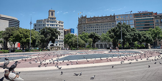 Barcelona Catalonia square