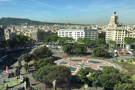 Barcelona Catalunya square
