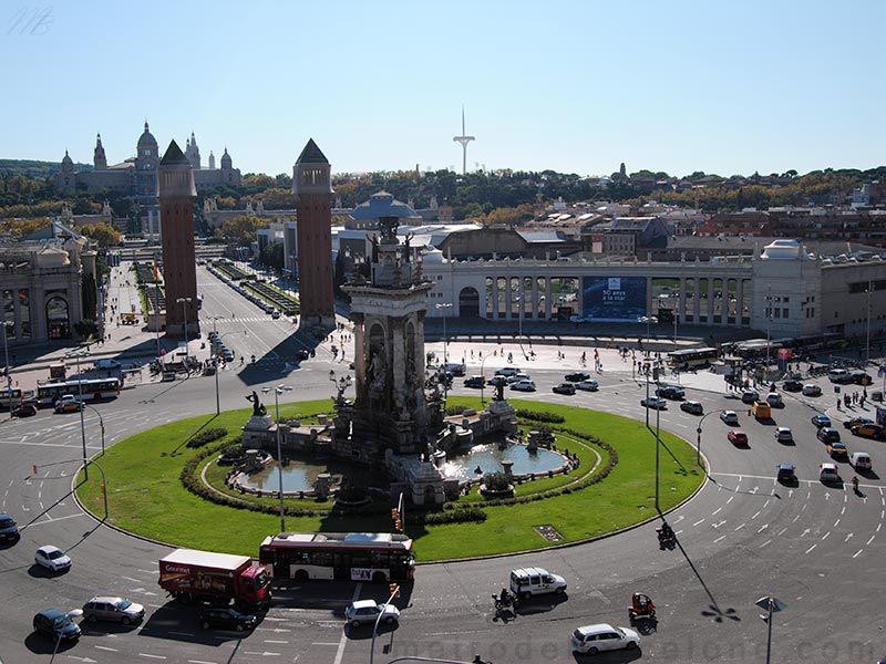 barcelona plaça espanya photos