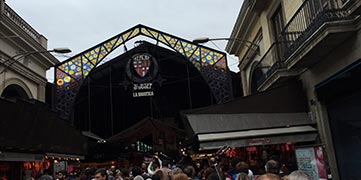 Barcelona Rambla Boqueria market