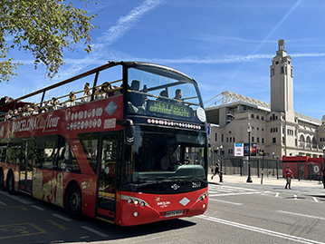 Barcelona city bus tour