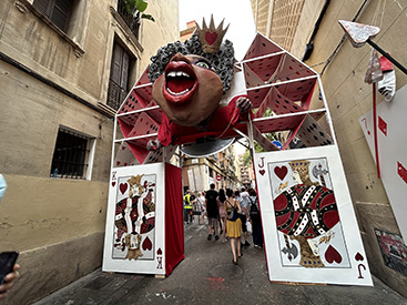 Barcelona Gracia neighborhood festivals
