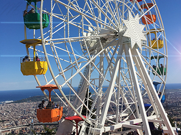 barcelona tibidabo amusement park