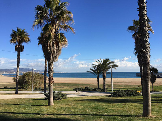 Sant Adria del Besos beach