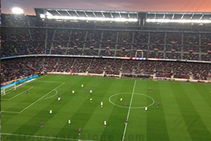 Barcelona Camp Nou stadium