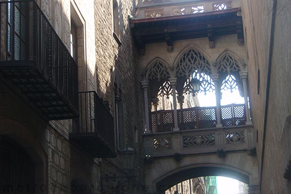 Barcelona Gothic district