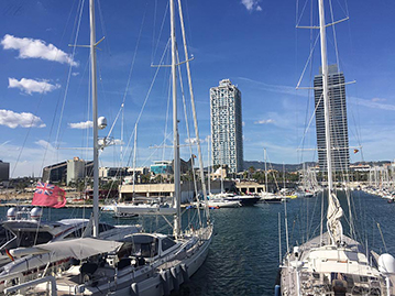 Barcelona olympic harbour