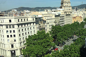 barcelona passeig de gracia avenue