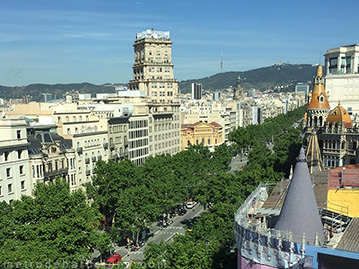 Passeig de Gracia avenue