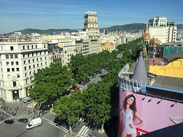 Passeig de Gracia avenue