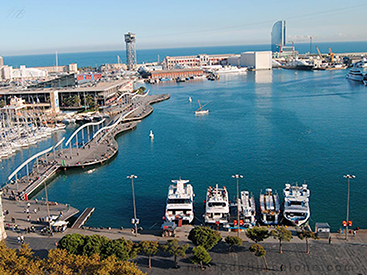 Barcelona port