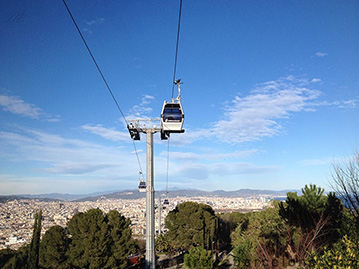 Barcelona cable-railway